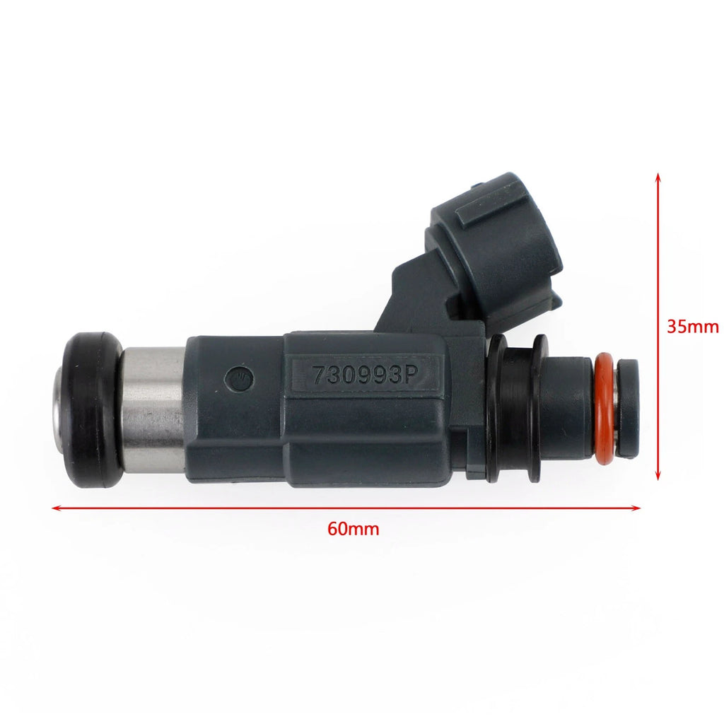 Set of 4 Fuel Injectors 15710-66D00 CDH166 for Suzuki DF60-DF70 (1998–2009)