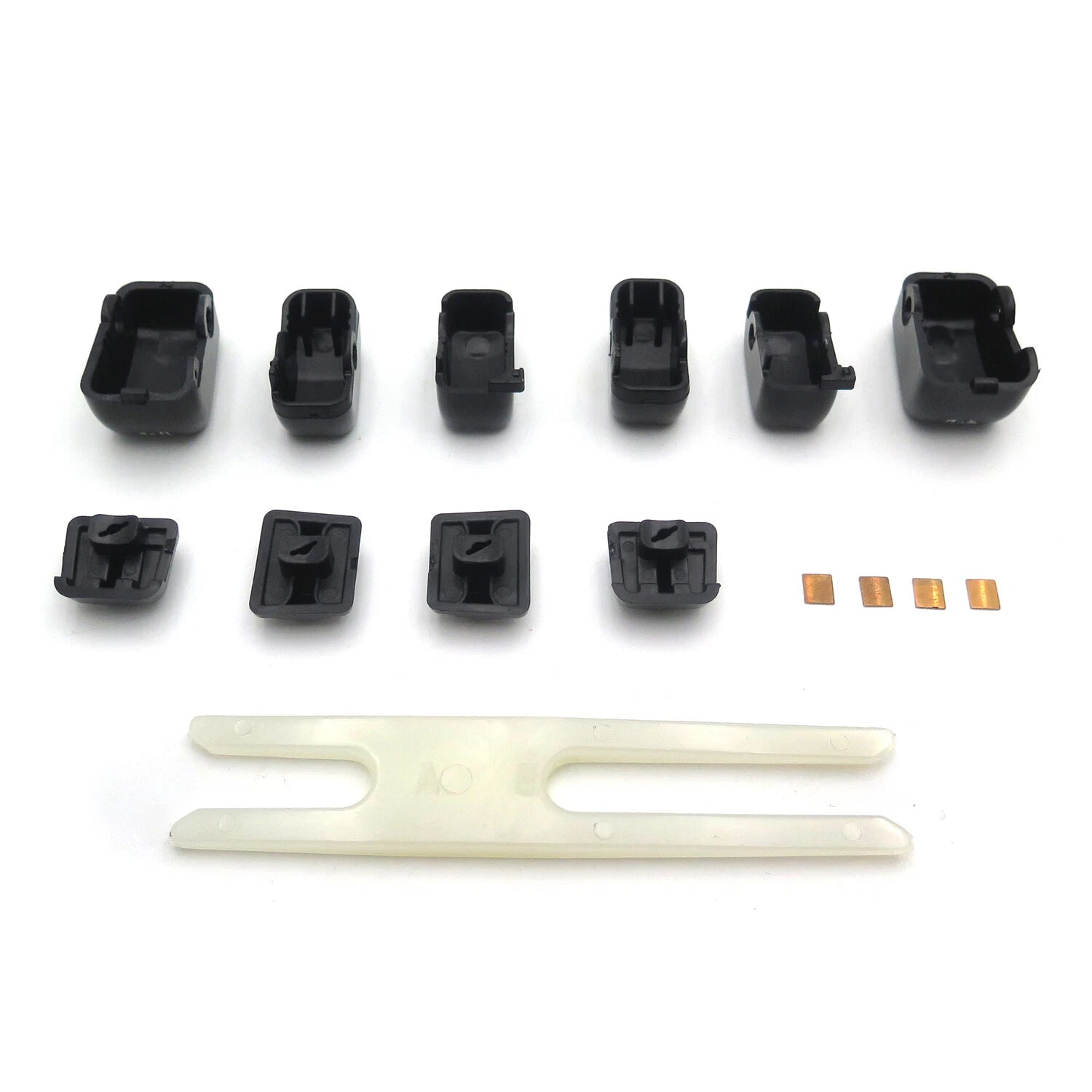 Hand Control Switch Housing Button Cap Cover for Harley Davidson Softail Dyna FLHTC (Electra Glide)