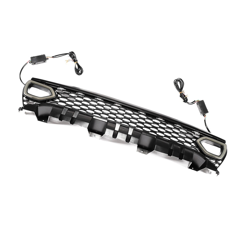 Front Upper Hood Bumper Grille Grill Replacement for Dodge Charger (2015–2023)