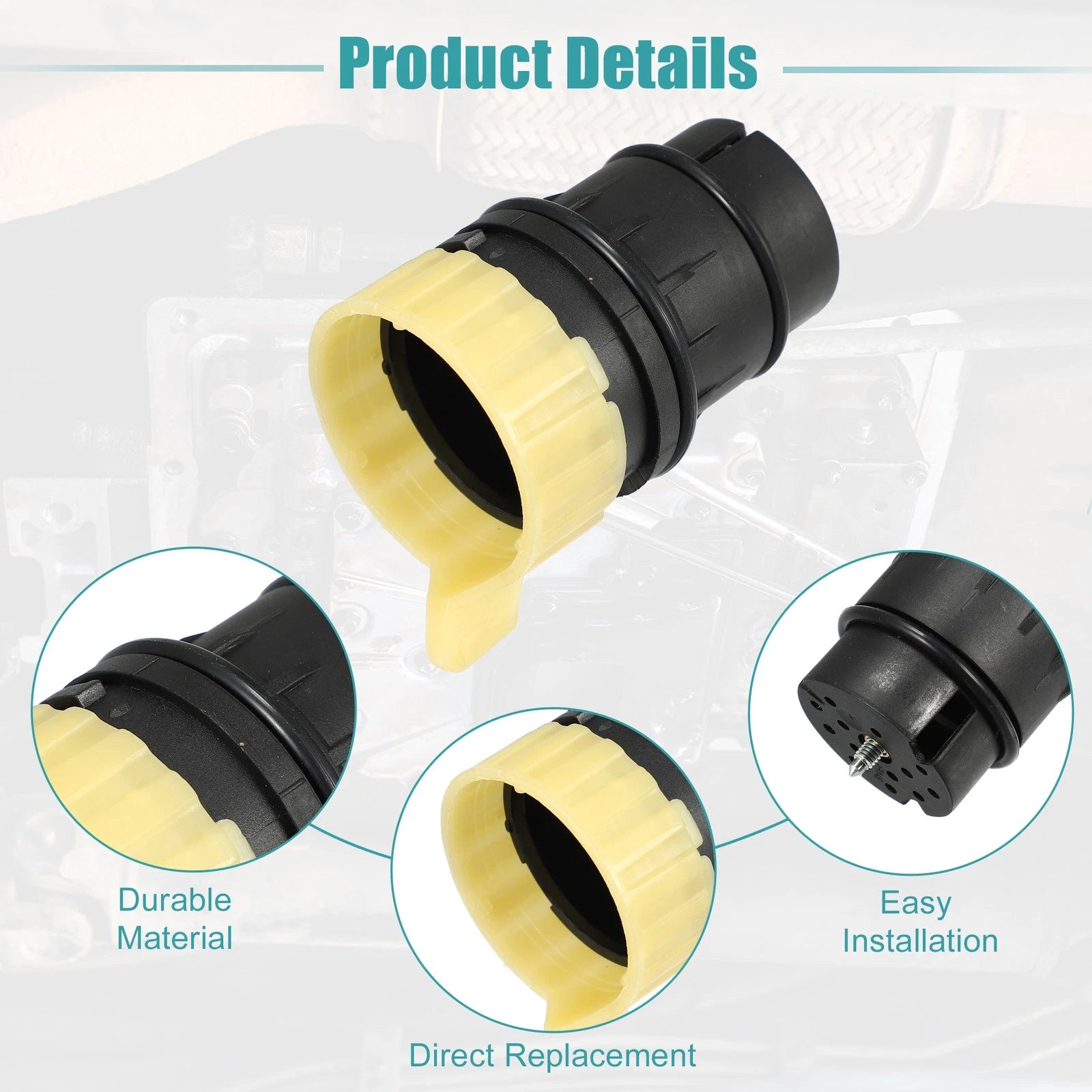 Transmission 13 Pin Connector Adapter Plug for Mercedes-Benz Sprinter 2500 (2007–2018)