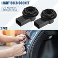 2PCS Lamp Socket Light Bulb Socket for Skoda Roomster (2008–2015)