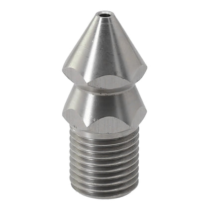 1x Pressure Washer Drain Sewer Cleaning Pipe Jetter Spray Nozzle 4 Jet