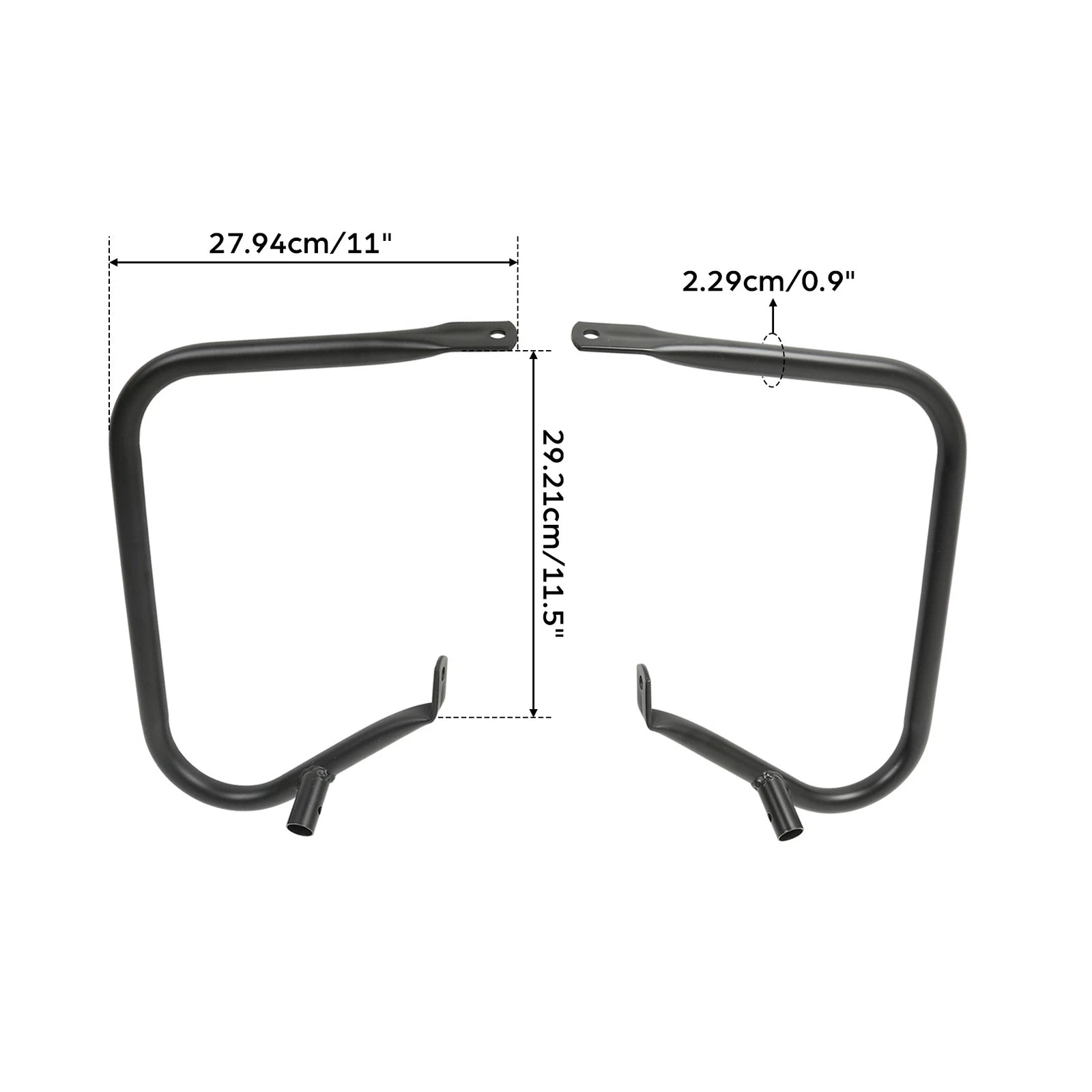 Saddlebag Guard Bracket for Harley Touring Road Street Glide (1997–2013)