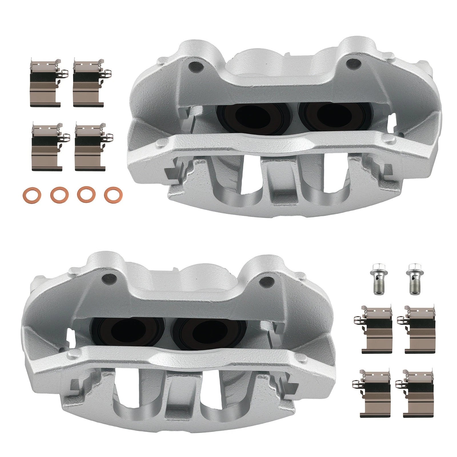 Front Brake Calipers w/Bracket for Dodge Journey (2012–2020) 18B5402A