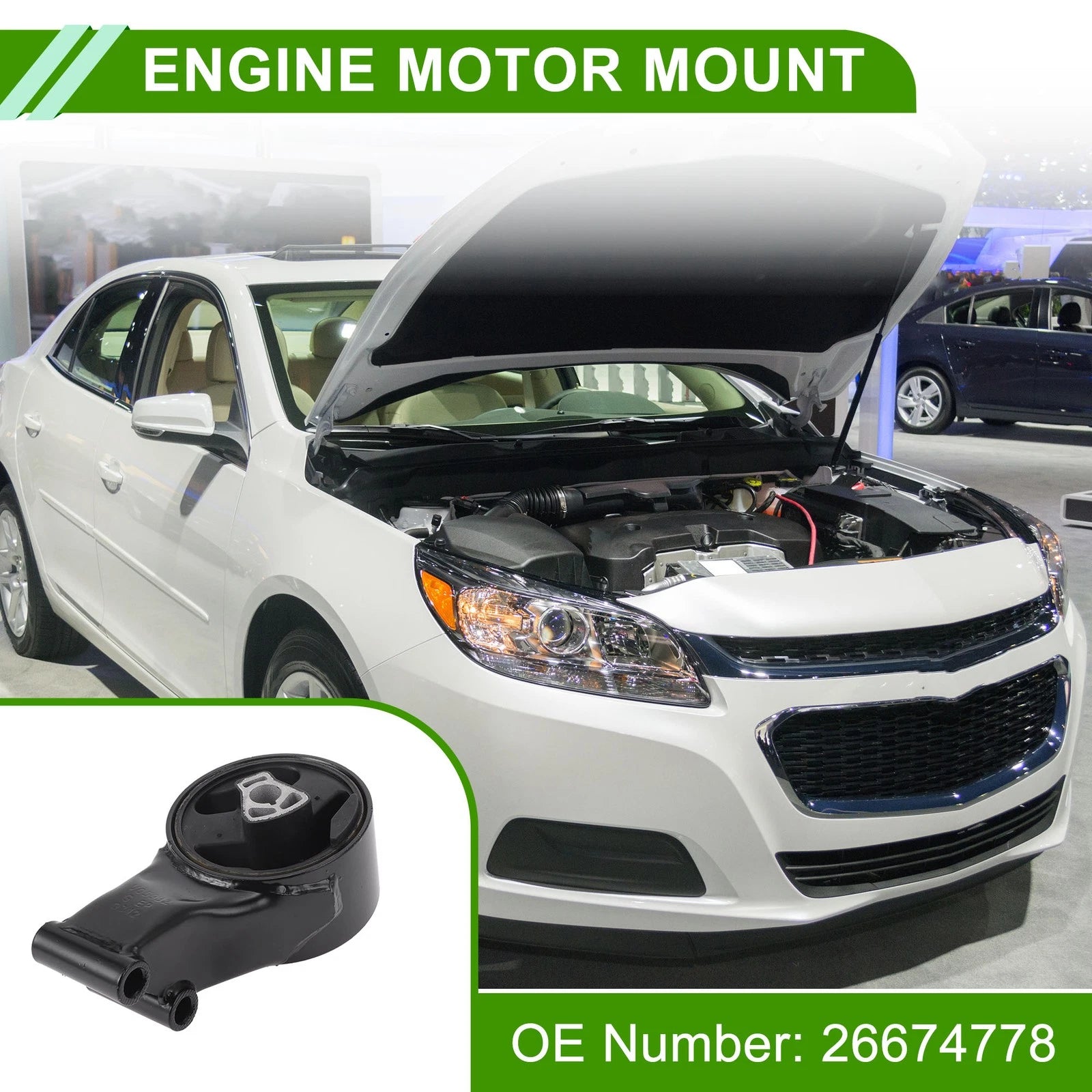 Engine Motor Mount Rear Replacement for Chevrolet Malibu (2012–2018) 1.5T