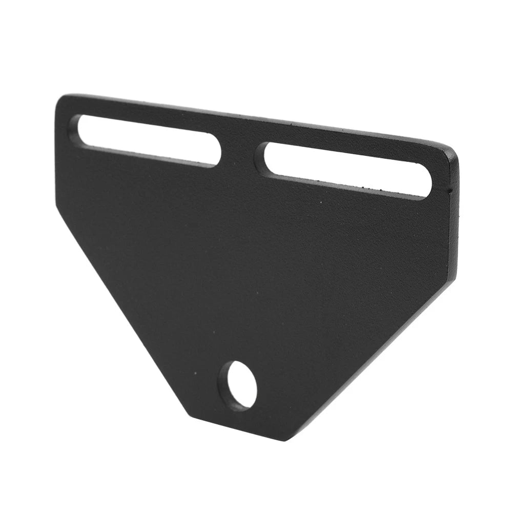 Headlight Bracket Adapter for Harley Cruiser Chopper Touring (Black)