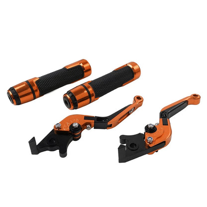 Brake Clutch Levers Handlebar Grips Set for Benelli TRK502 TRK251 BN302S