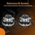 2pc Front Wheel Hub & Bearing for Ford Thunderbird (2002–2005) 5W432B663BB