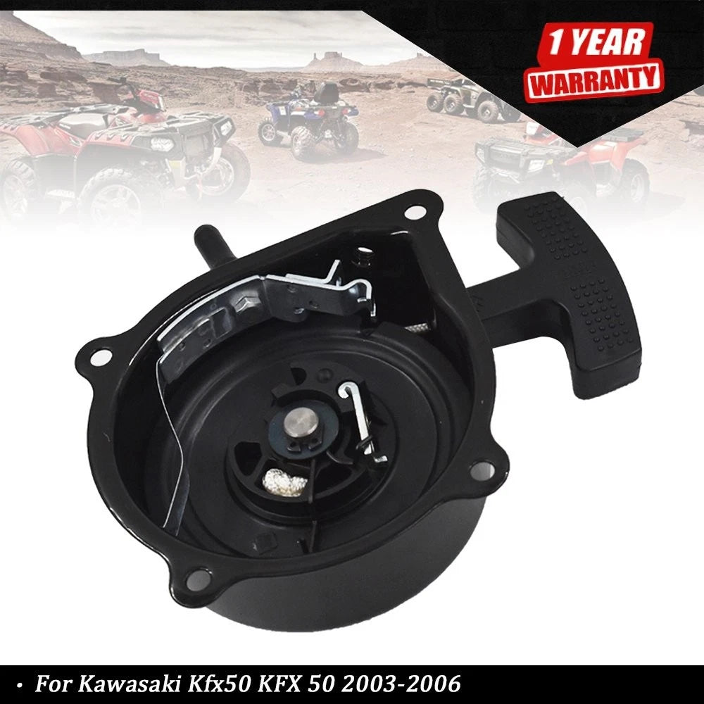 Pull Start Starter Recoil Assembly for Kawasaki KFX50 (2003–2006)