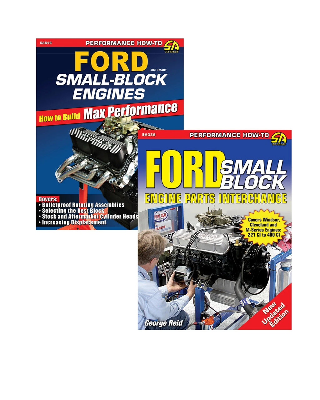 Set of 2 Ford Small-Block Engine Performance Guides (All Years)