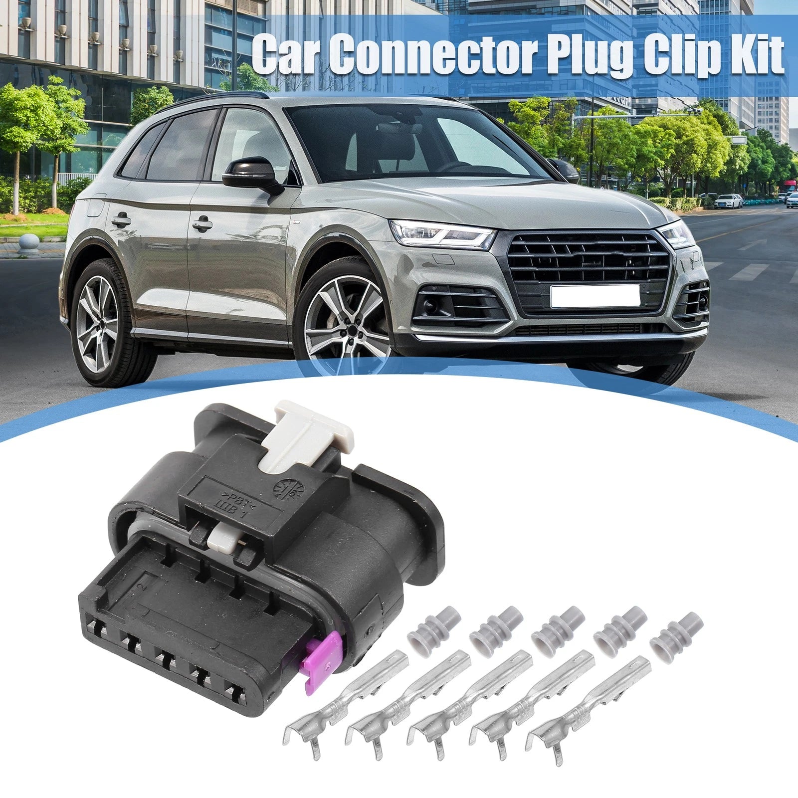 Mass Air Flow MAF Connector Adapter Kit 5 Pin for VW Audi (2005–2015)