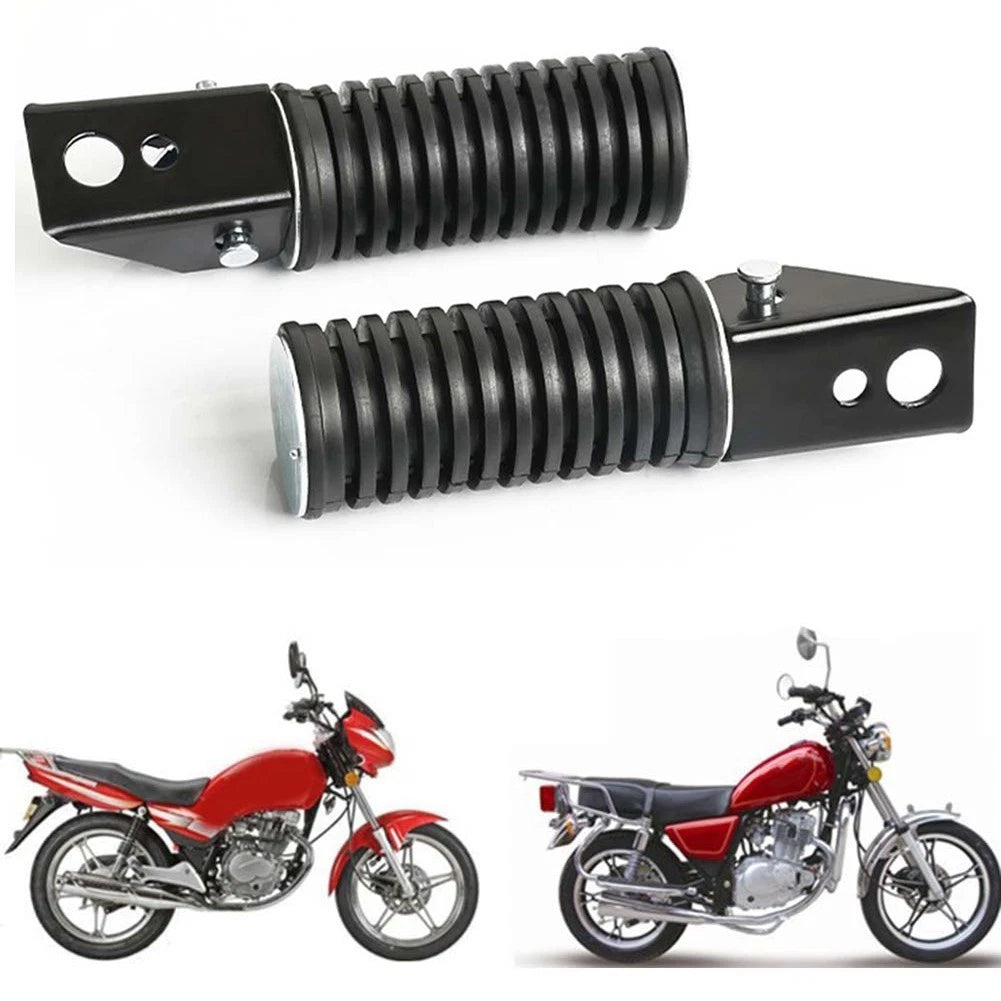 2Pcs Alloy Foot Pegs for Motorcycle (Universal Fit)