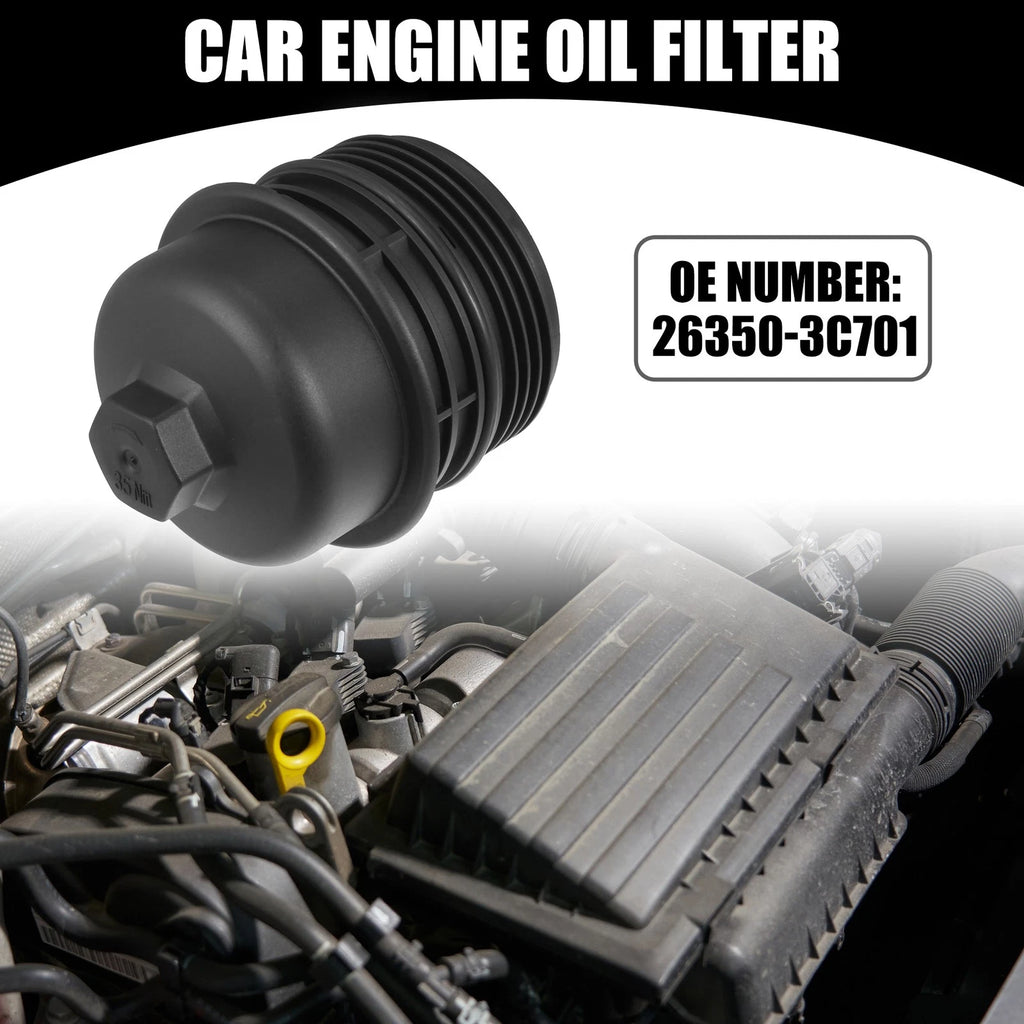 Oil Engine Filter Housing Cap Cover Replacement for Hyundai Palisade (2020–2023)