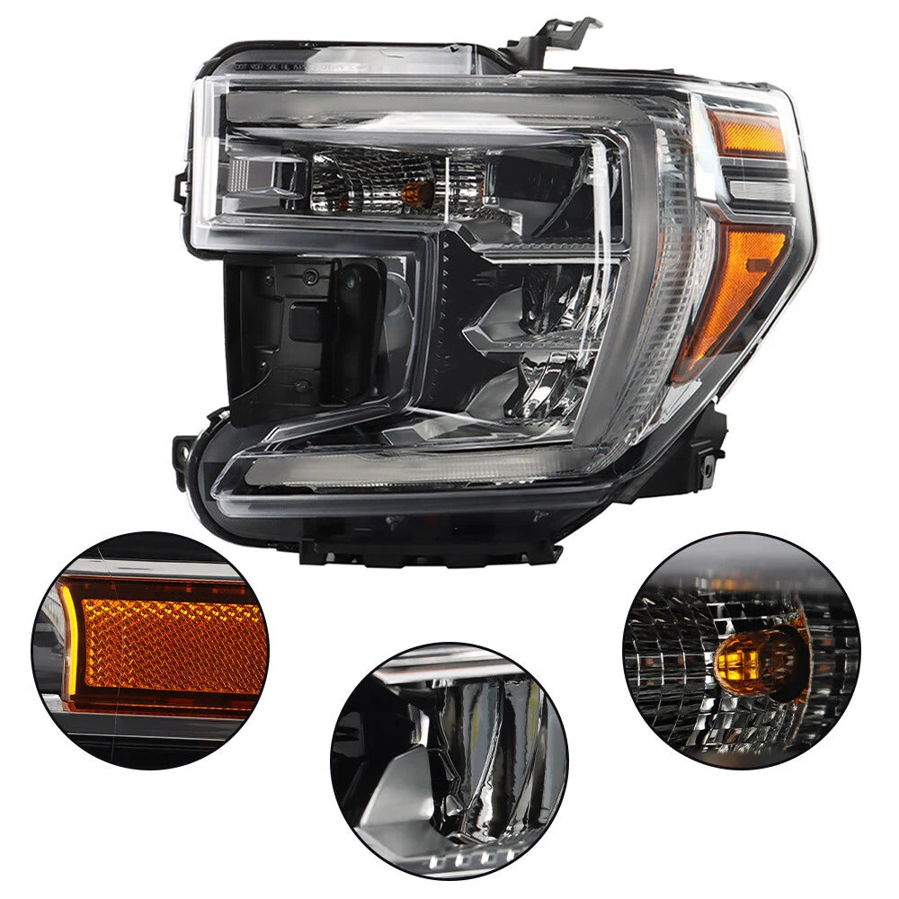 Driver LH Headlight Assembly for GMC Sierra 1500 (2019–2021)