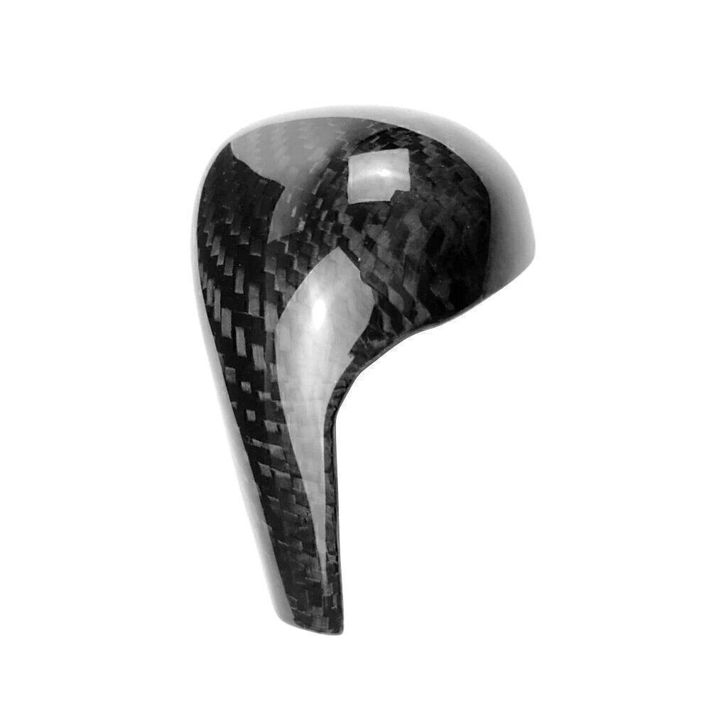 Carbon Fiber Gear Shift Knob Cover for Audi A4L Q5 Q7 A5 A6L (2008–2012)