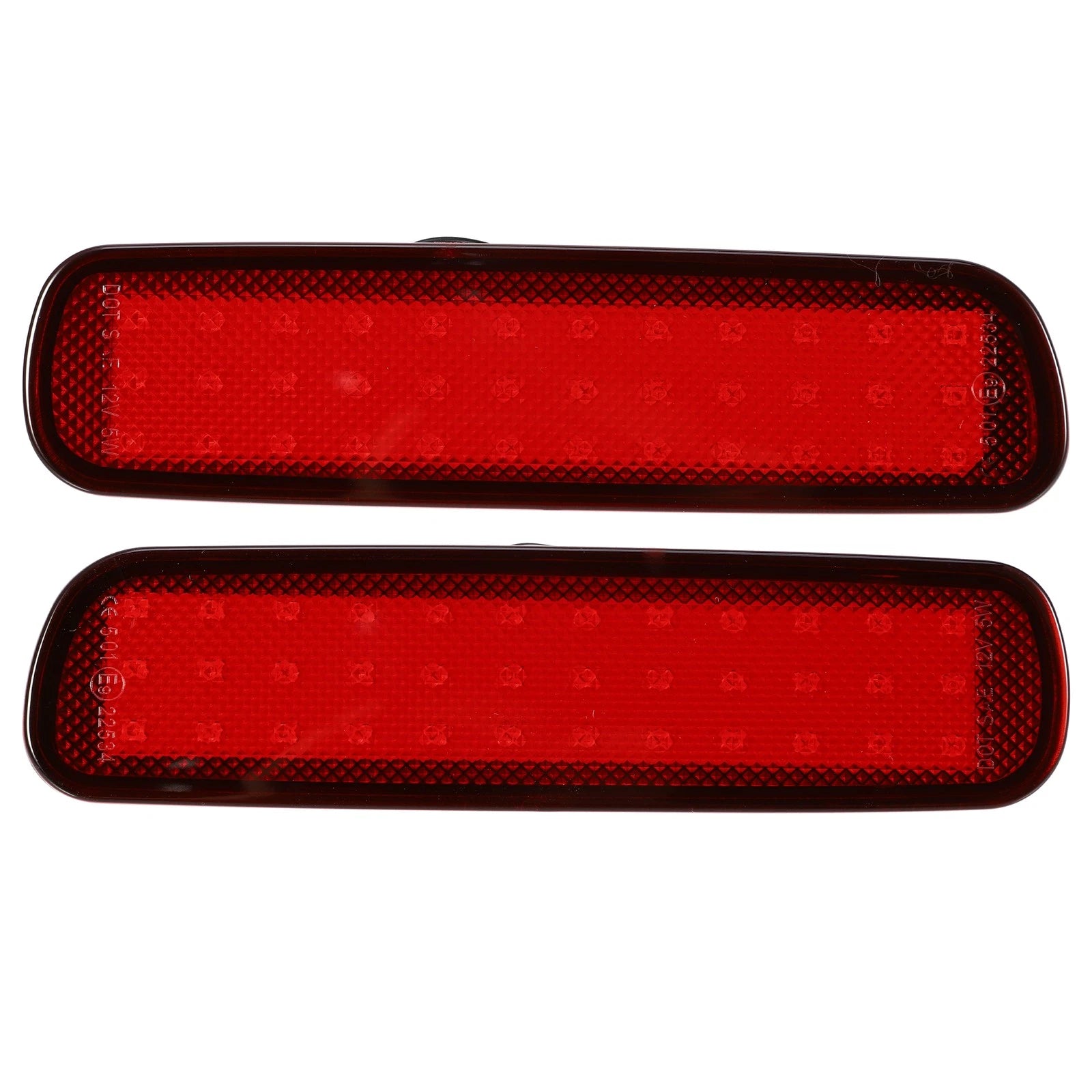 2pcs Rear Bumper Reflector LED Brake Tail Light for Lexus LX470 (1998–2007)