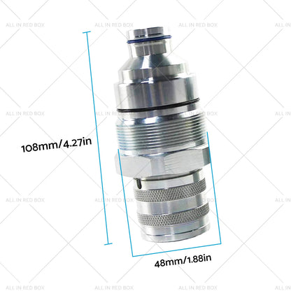 Hydraulic Coupler Flat Faced Female for Bobcat (7246802, FFH)
