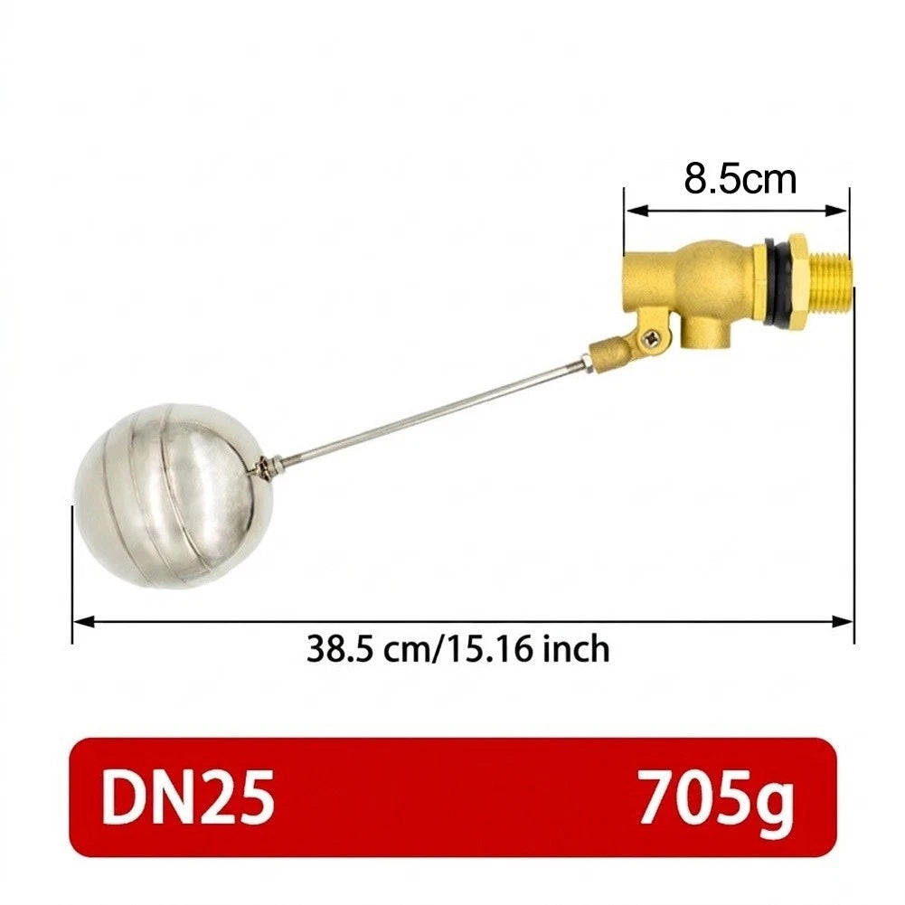 Stainless Steel Float Valve for Dry Run & Overflow Protection