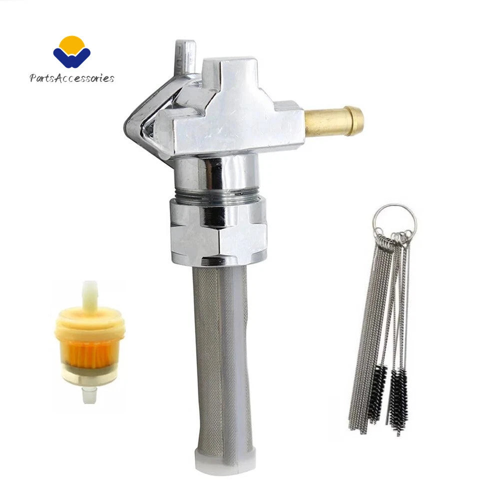 Petcock Fuel Valve 22mm Right Spigot for Harley Davidson (Fits 62167-81, 62163-75)