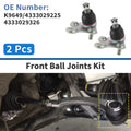 2 Pcs Front Lower Ball Joints Replacement for Toyota Celica (1990–1993)