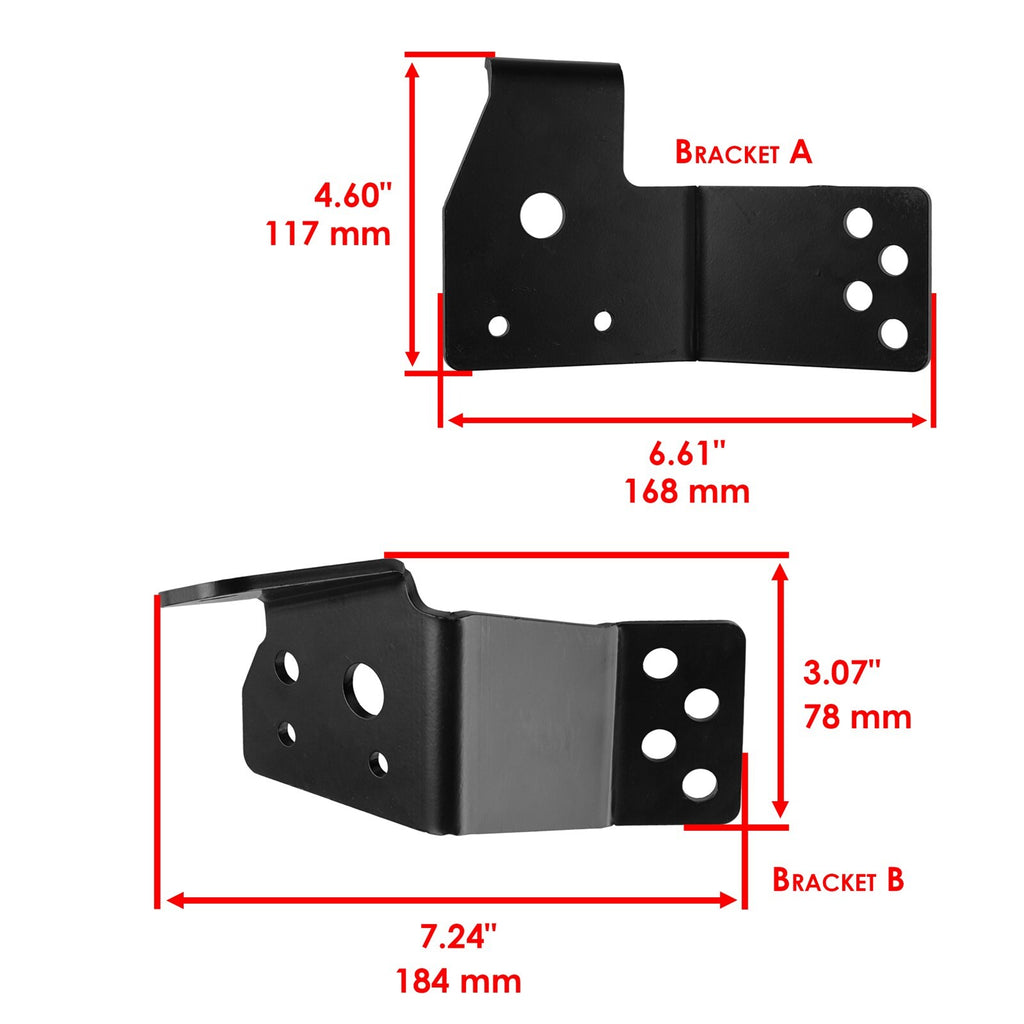 Deck Gauge Wheel and Bracket Kit Replacement for AYP Husqvarna LT150 (2008–2018)