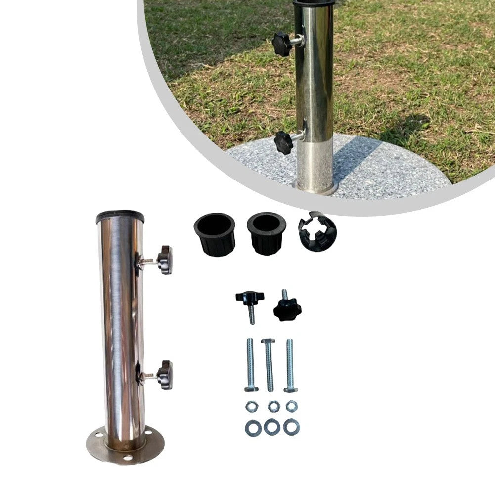 Adjustable Knob Umbrella Base for Large Outdoor Umbrellas