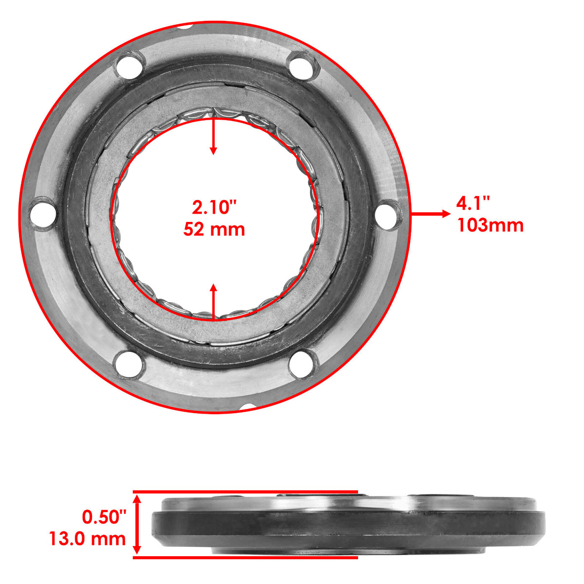 Starter Clutch One Way Sprag with Collar for Honda (2001–2012)