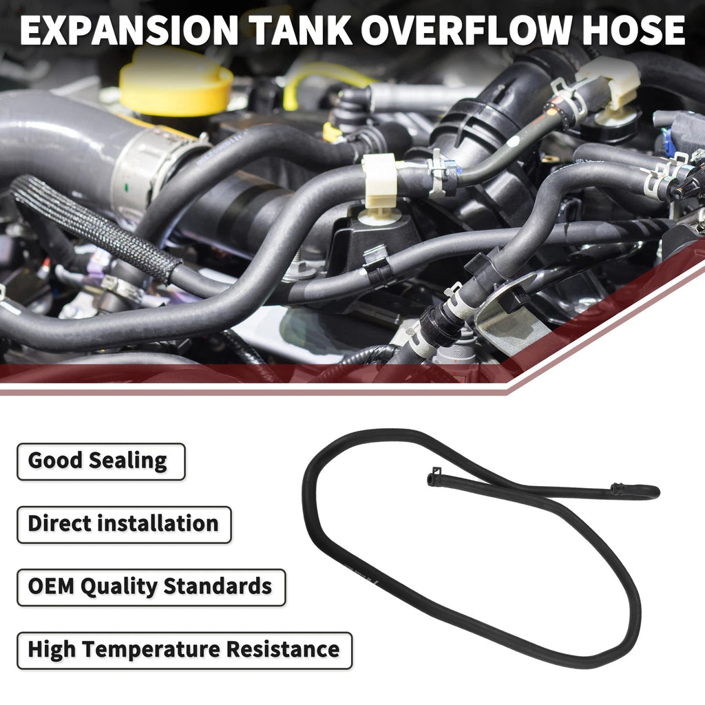 Expansion Tank Overflow Hose for Ford Focus MK2 (2004–2011) Black