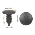 30pcs Plastic Rivets for Universal Cars (4mm Hole)
