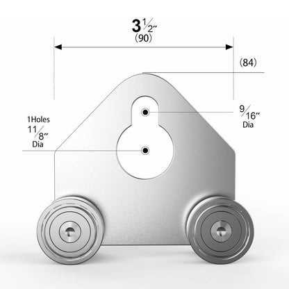 1-5/8 Strut Channel Roller Trolley for Industrial Use