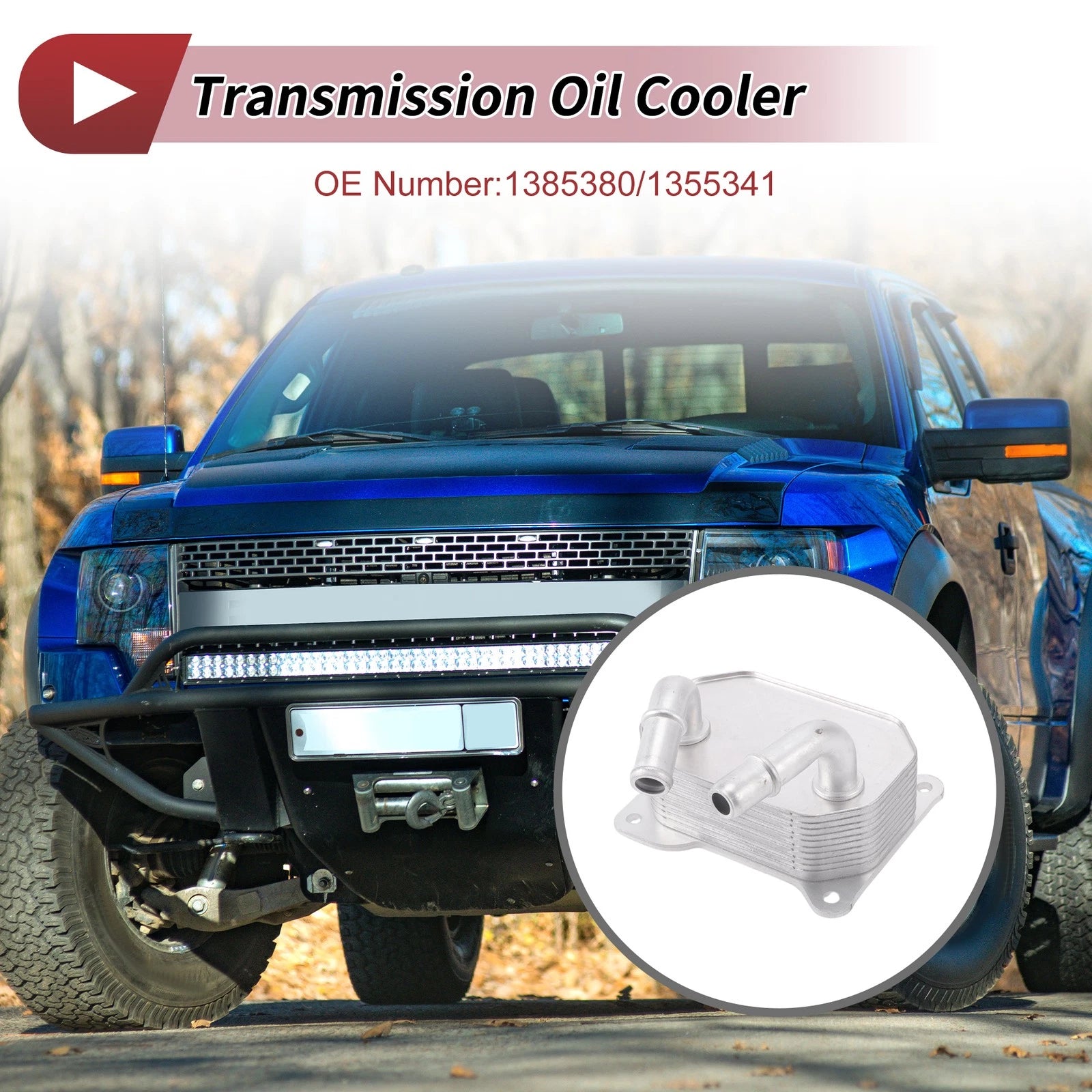 Engine Oil Cooler for Ford C-Max (2007–2010) No.1385380/1355341