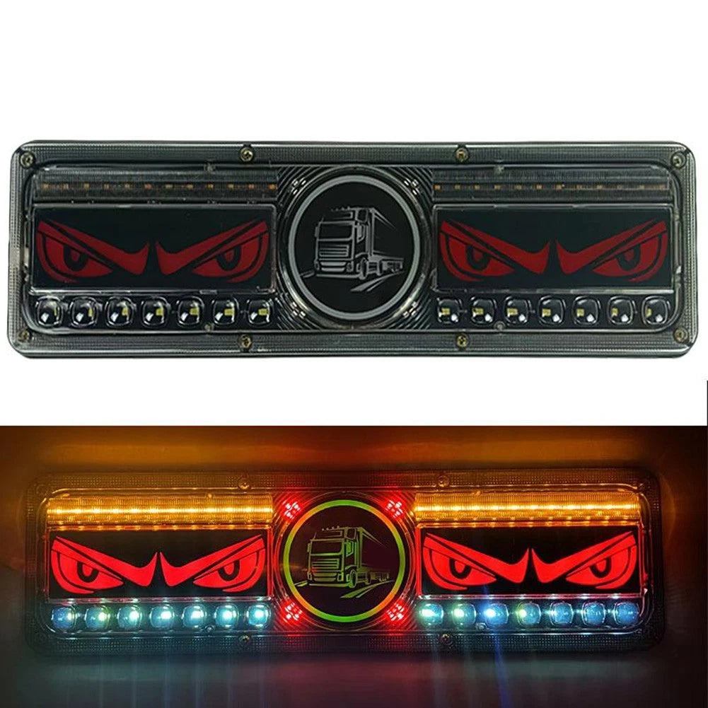 LED Tail Light for Night Driving Safety (RGB Color)