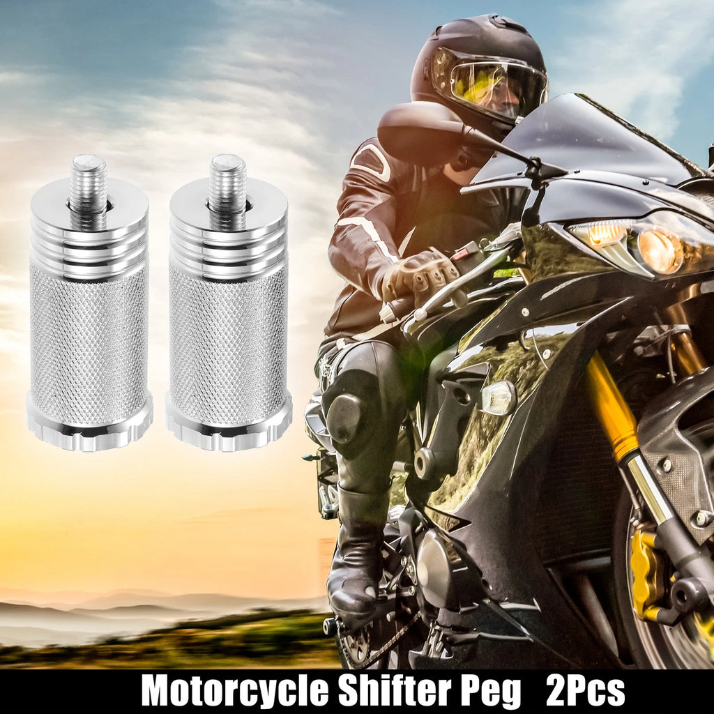 2pcs Shifter Peg Shift Lever CNC for Harley Davidson Dyna Chrome