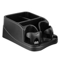 Car Organizer with Dual Cup Holders for Enhanced Driving Experience