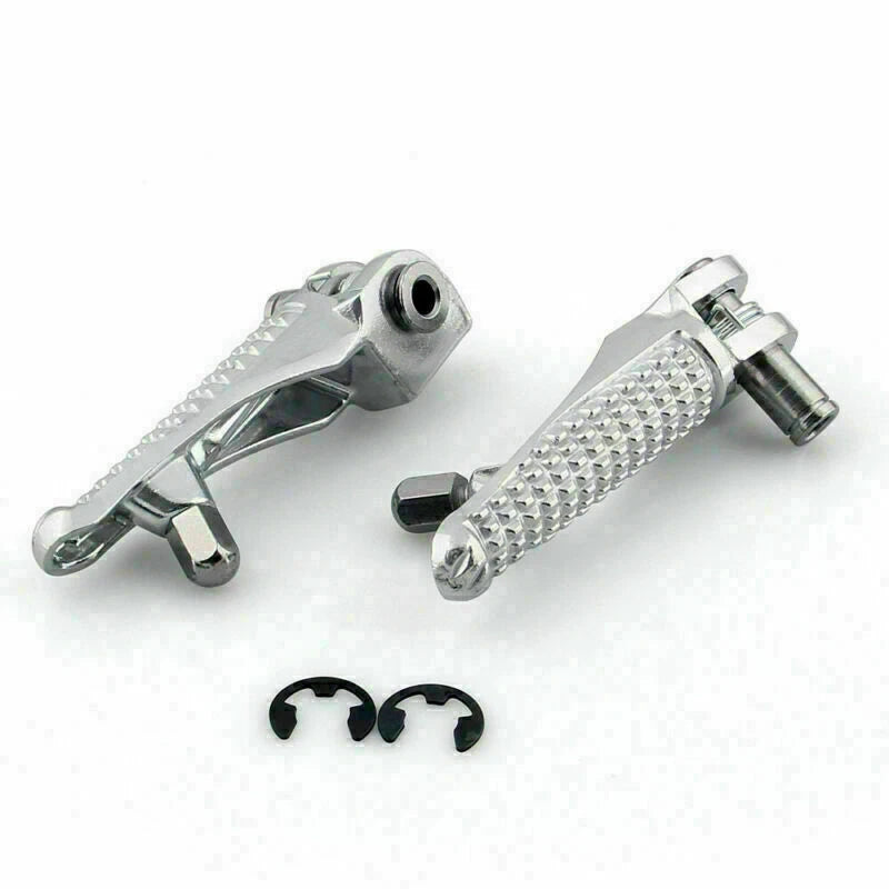 Front Bracket Footrest Footpeg Set for Kawasaki ZX6R/ZX636 (2005–2008) T9