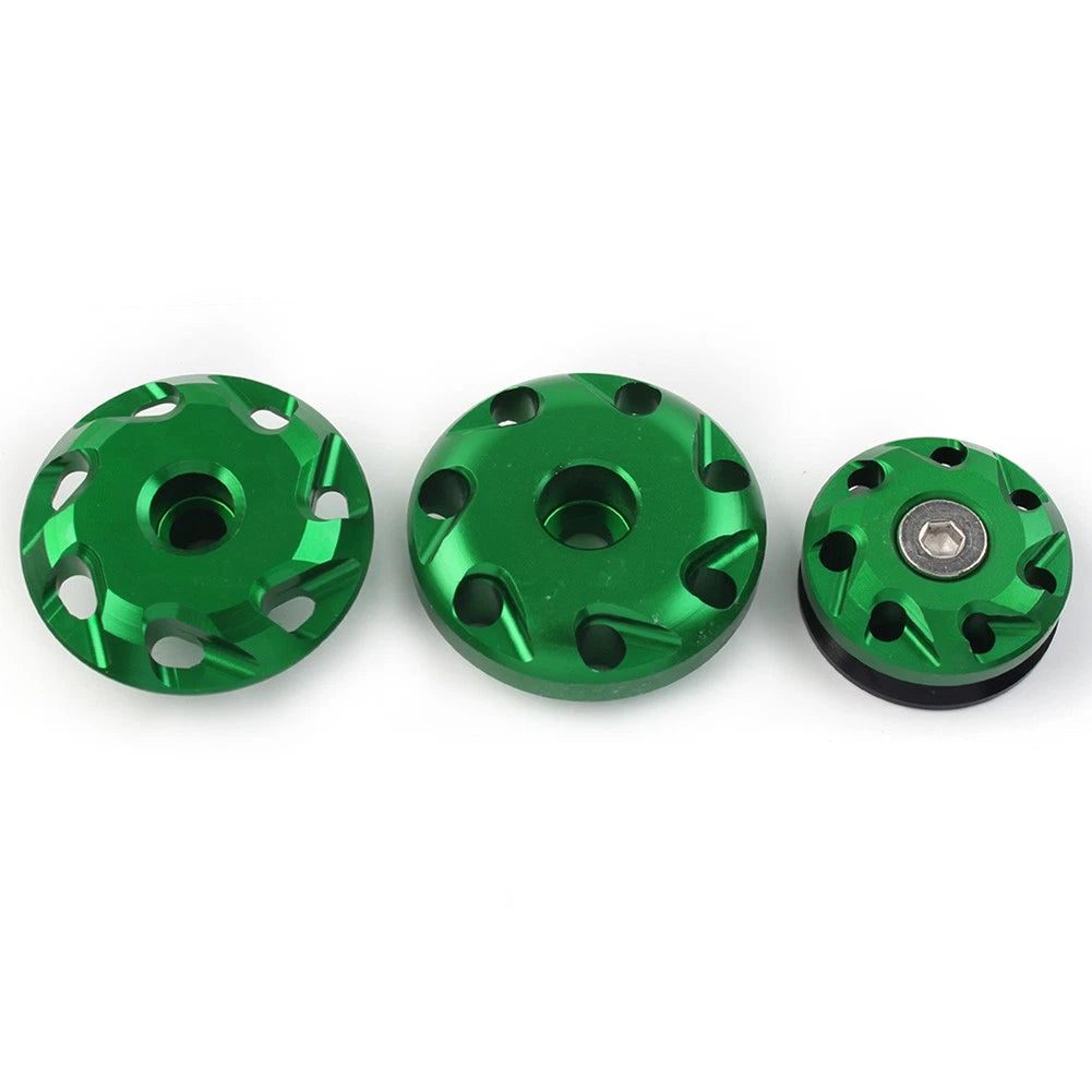 Frame Hole Covers for Kawasaki Ninja1000 Z1000SX (2011–2016) - Green