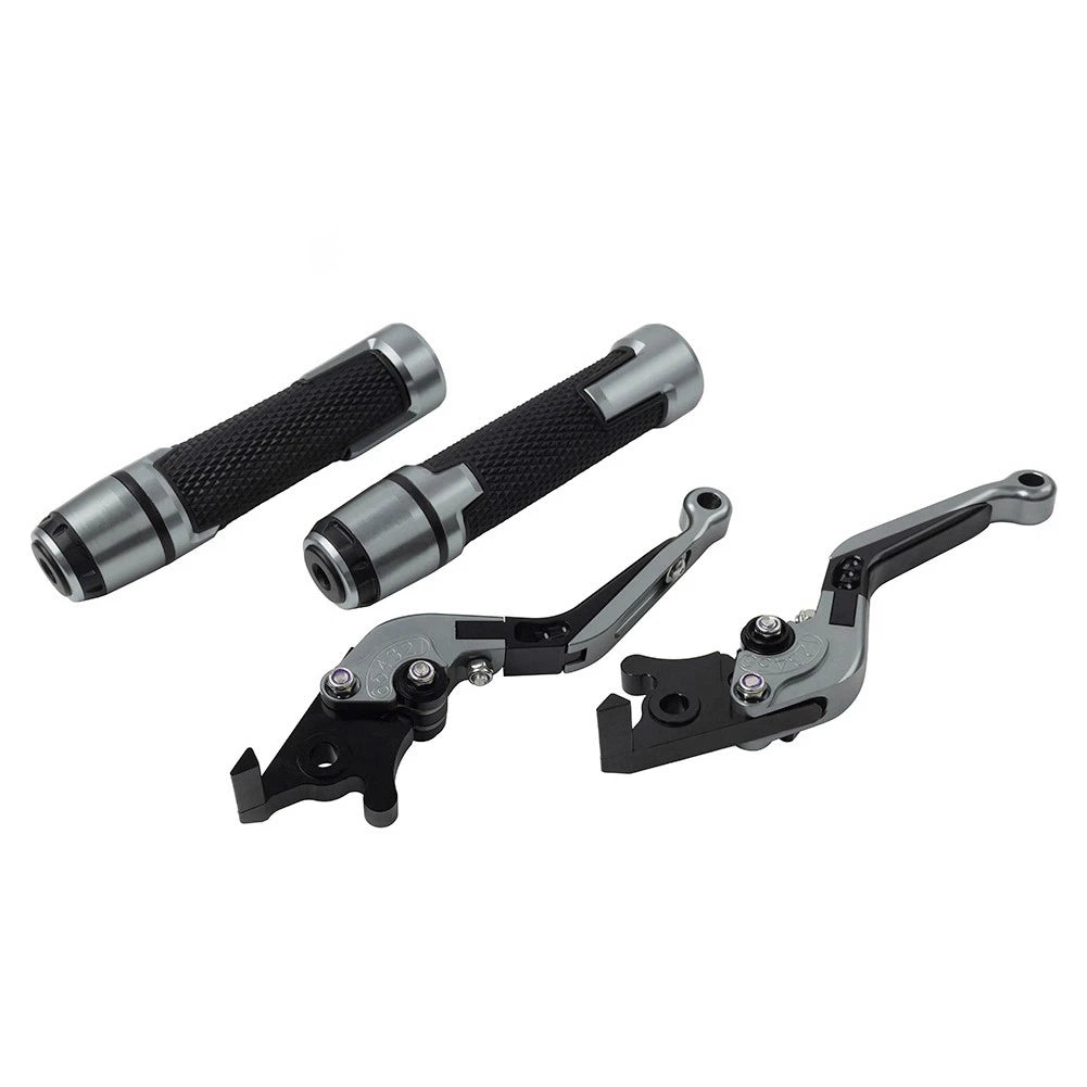 Titan Extendable Brake Clutch Lever Handlebar Grip For Honda CRF1000L CRF1100L