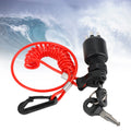 Ignition Key Switch & Safety Lanyard for Johnson Evinrude (5005801, 175974)