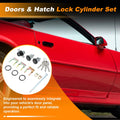 Door Lock Cylinder Set for Chevrolet Camaro Firebird (1993–2002)