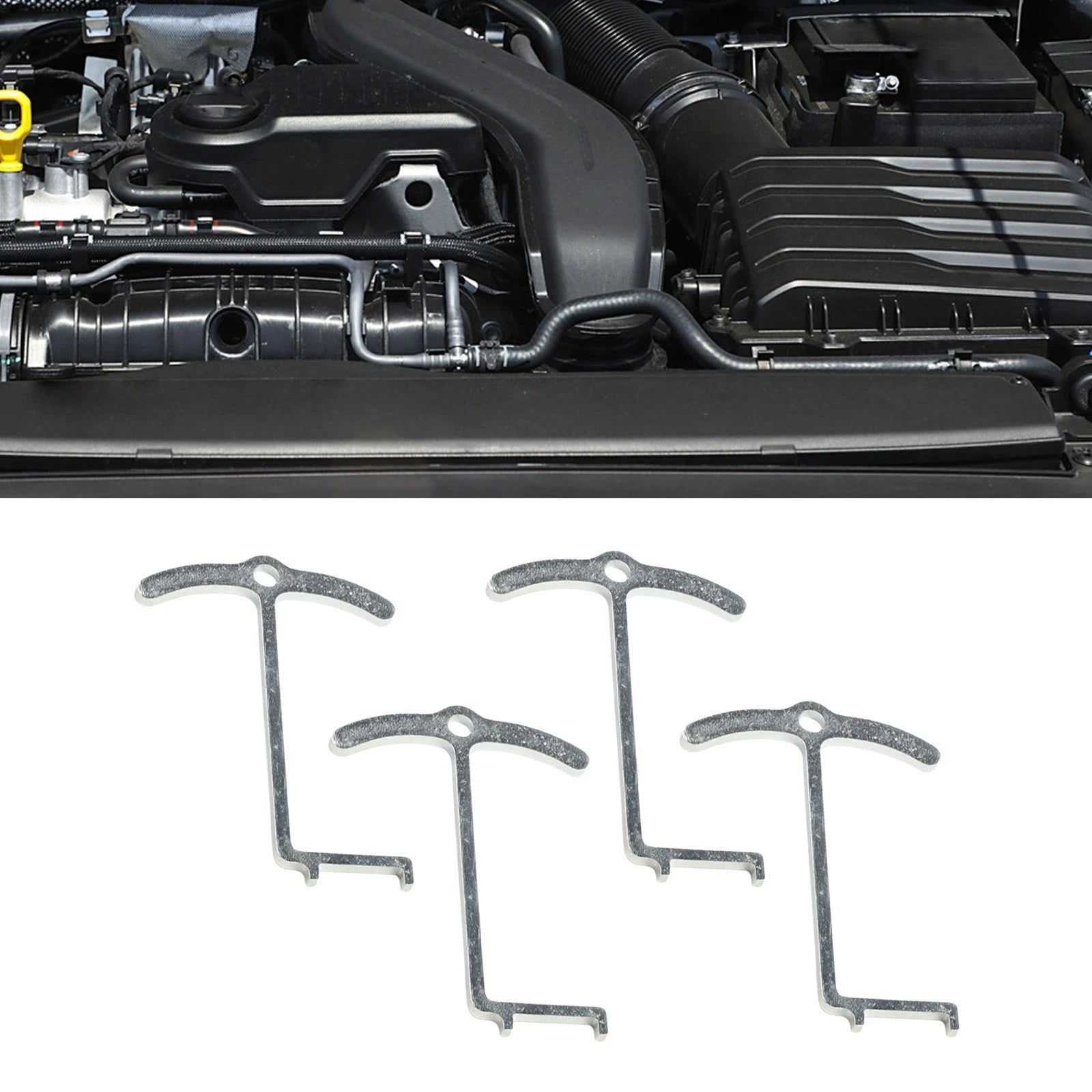 Set of 4 Timing Belt Testing Tools for Opel Vehicles