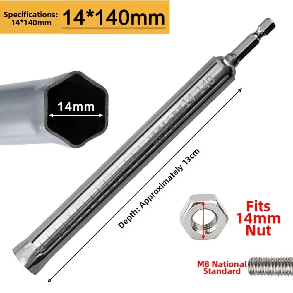 140MM Hollow Nut Driver Socket for Long Bolts (No Year Range)