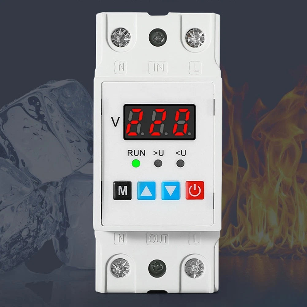 AC220V Adjustable Voltage Protector with Real Time Display (2010–2023)