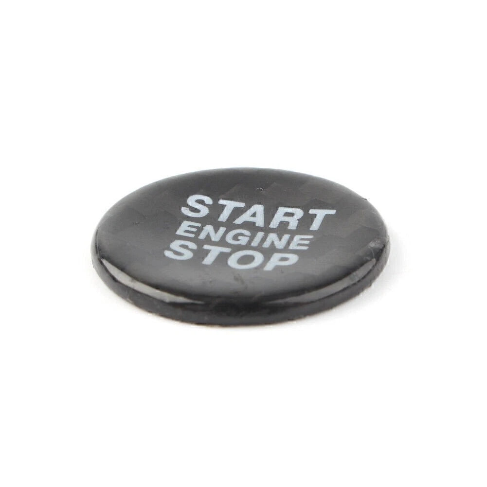 Ignition Start Button Cover Cap Sticker for Alfa Romeo Giulia Stelvio (2017–2023)