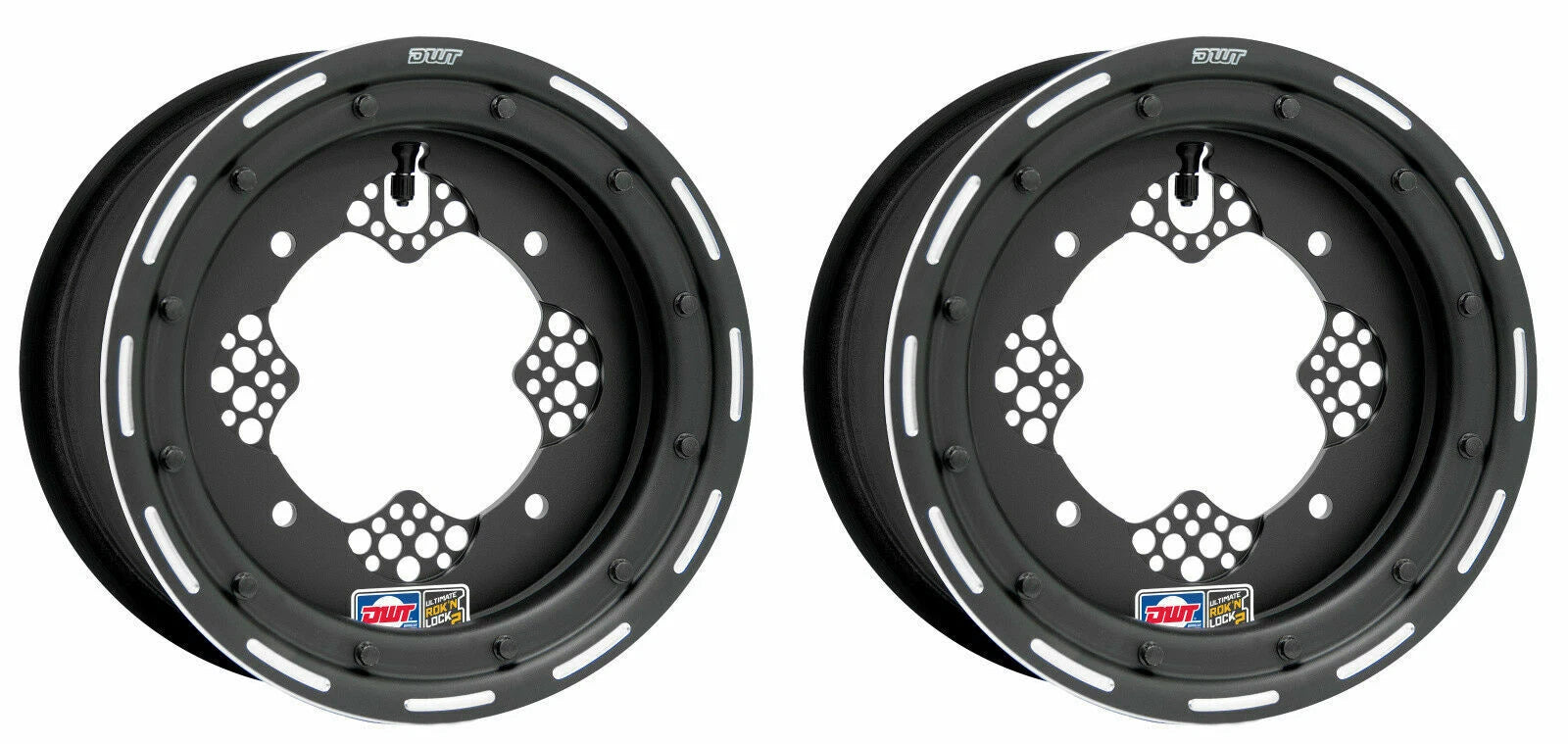 DWT ROK'N LOCK 10" Beadlock Rims for Raptor 700 (2006–2014) 10x5 4/156