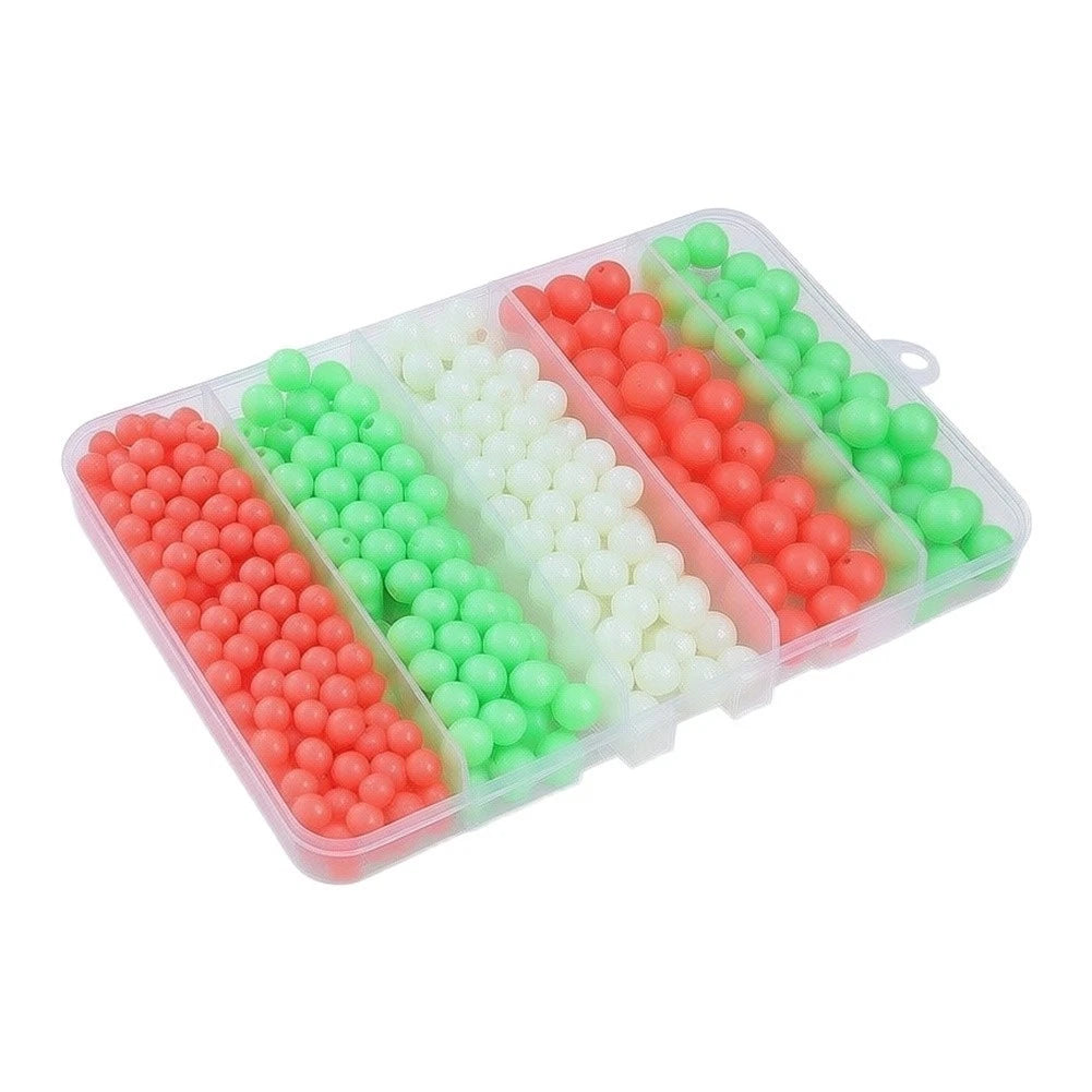 400pcs Glow-in-Dark Fishing Beads for Angling Rig Use