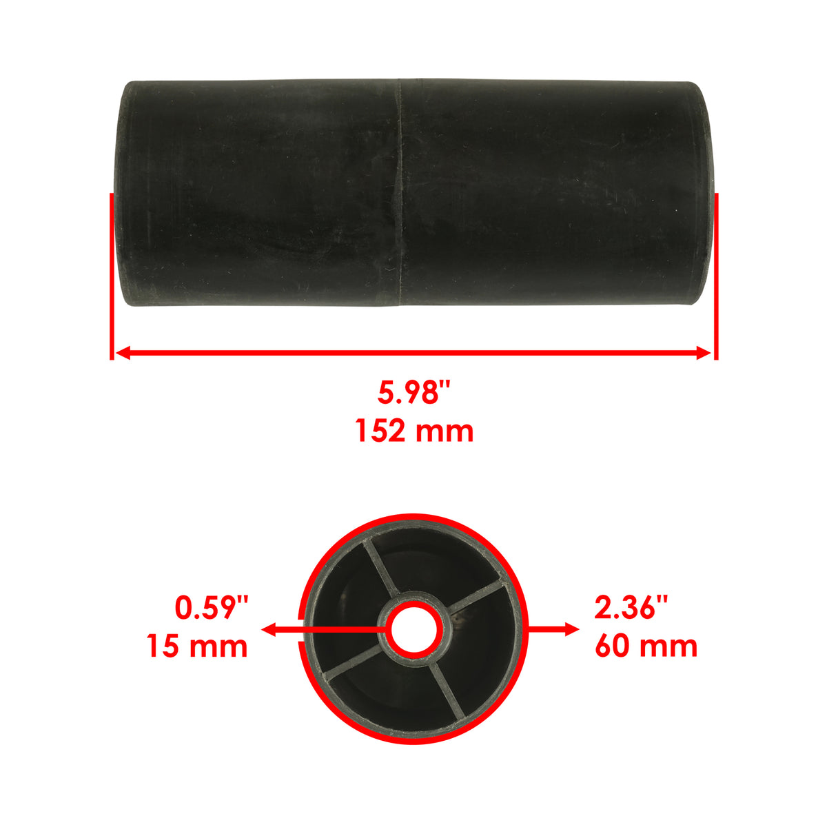 Deck Wheel Kit Replacement for MTD 54 In (2000–2018)