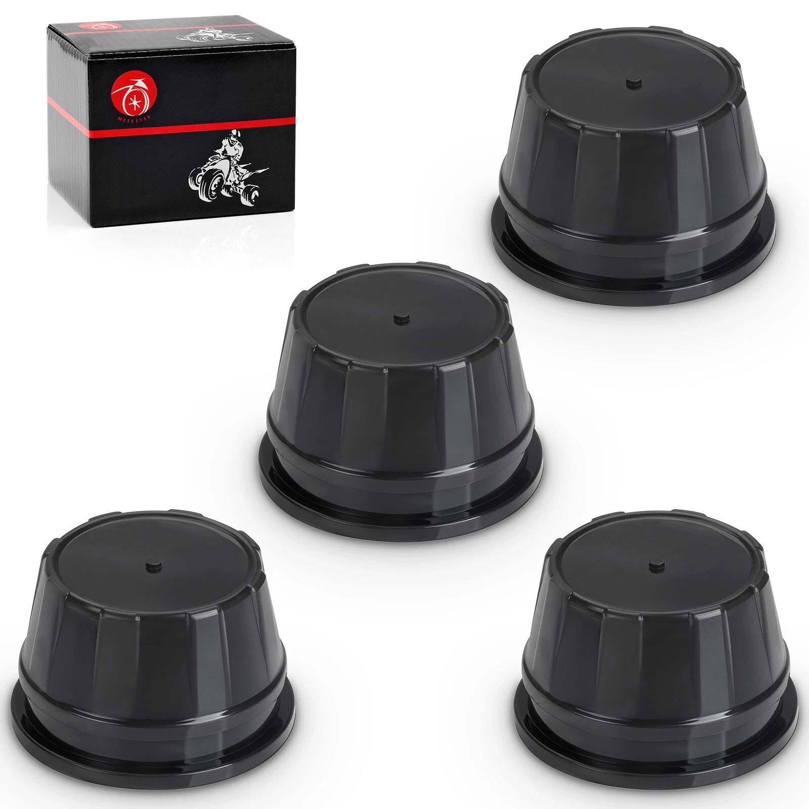 Set of 4 Wheel Center Caps for Honda Rincon 680 TRX680FA TRX680FGA