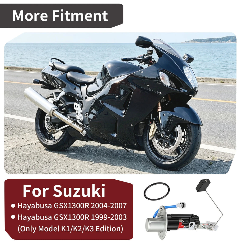 Fuel Pump Assembly w/ O-Ring for Suzuki Hayabusa GSX1300R (1999–2007) 15100-24FB0