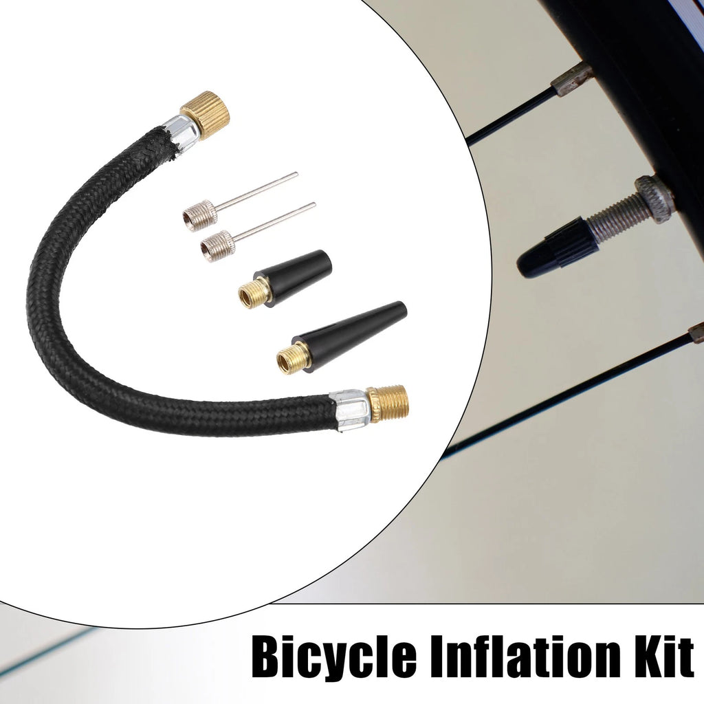 Bicycle Air Pump Replacement with Inflation Needle Tapered Nozzles