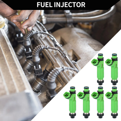 Fuel Injector Replacement for Mitsubishi Montero 3.0L (1997–2003) 6 Pcs